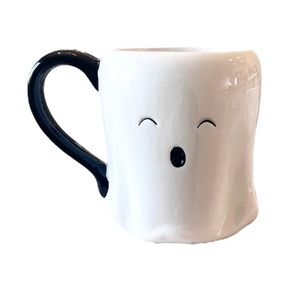 👻 WINKING Spooky Adorable Ghost Mug Halloween Strawberry Street NEW